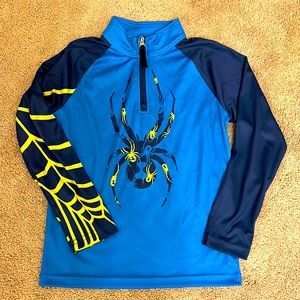 NWOT Boy Spyder base layer/lightweight pullover, size 7